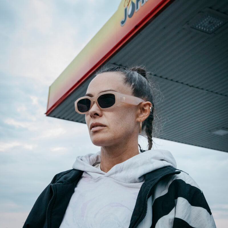 CHPO Sunglasses - Brooklyn Milky Tea