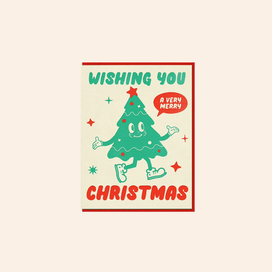 Very Merry Christmas Tree Card