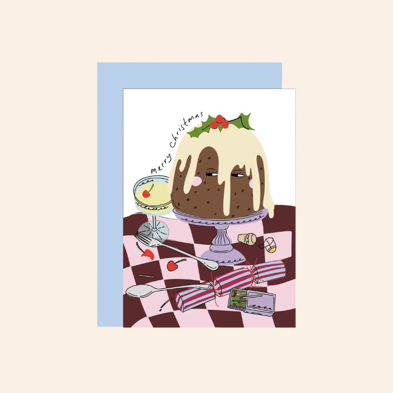 Christmas Pudding Card