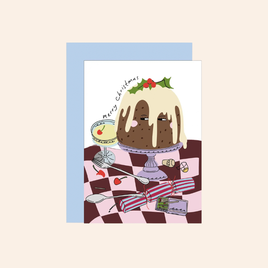Christmas Pudding Card