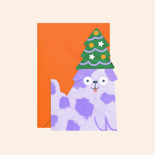 Christmas Dog Card