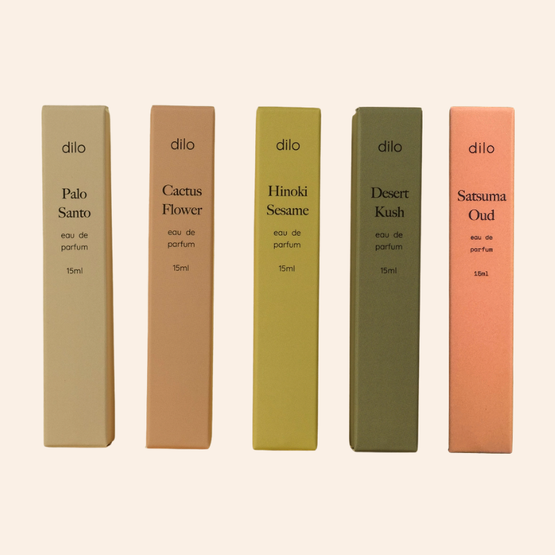 Dilo 15ml Travel Perfumes - 5 Scents