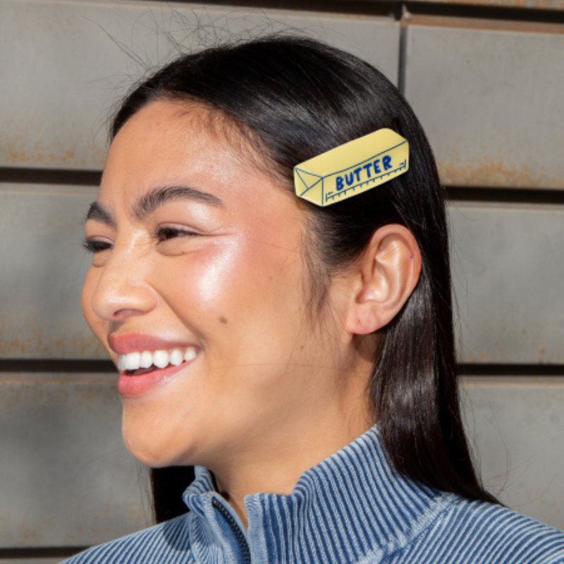 Eat My Socks Hairclips