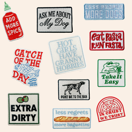 Field Trip Iron-On Patches
