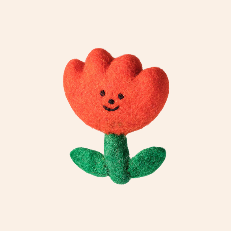 Wrap Felt Decoration - Flower