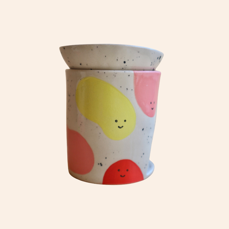 Ceramic Oil Burner - Happy Blobs