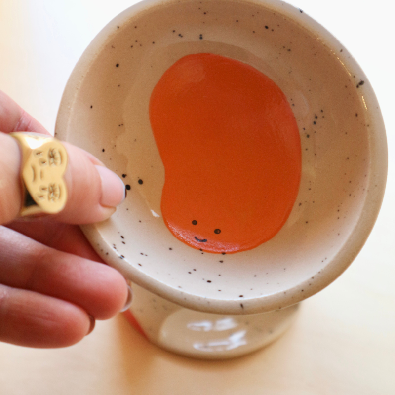 Ceramic Oil Burner - Happy Blobs