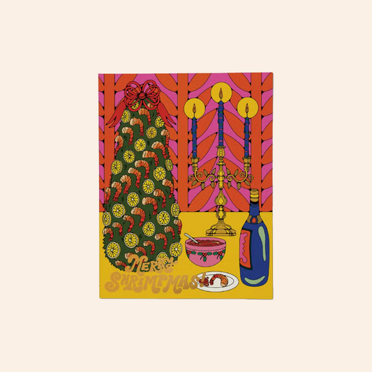 Merry Shrimpmas Card