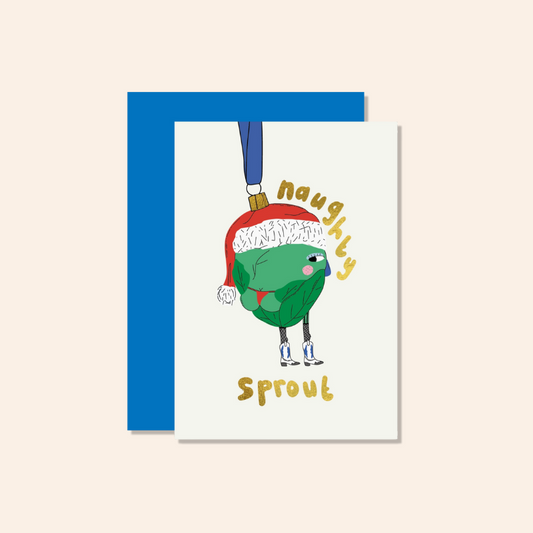 Naughty Sprout Card