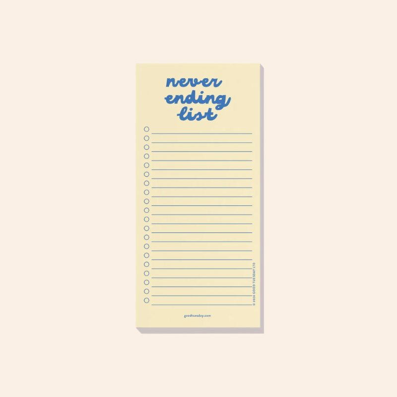 Good Tuesday Never Ending To Do List