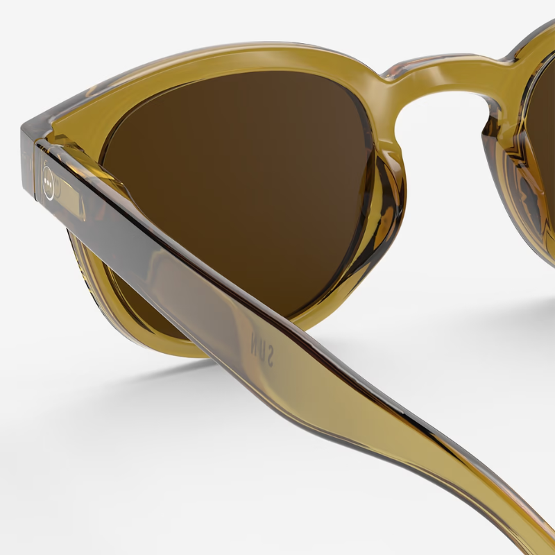 Izipizi Sunglasses C - Golden Green