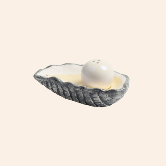 Salt and Pepper Shakers - Oyster