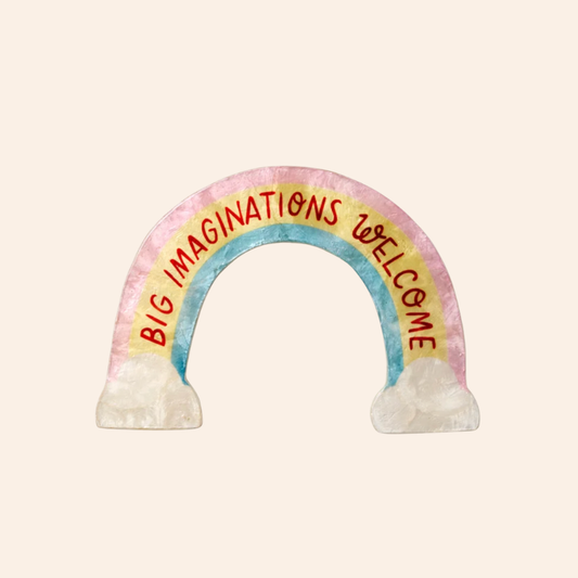 Shell Tile - Big Imaginations Rainbow