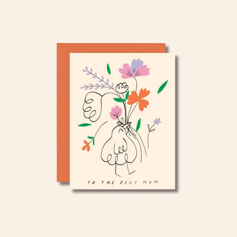 The Best Mum Bird Card