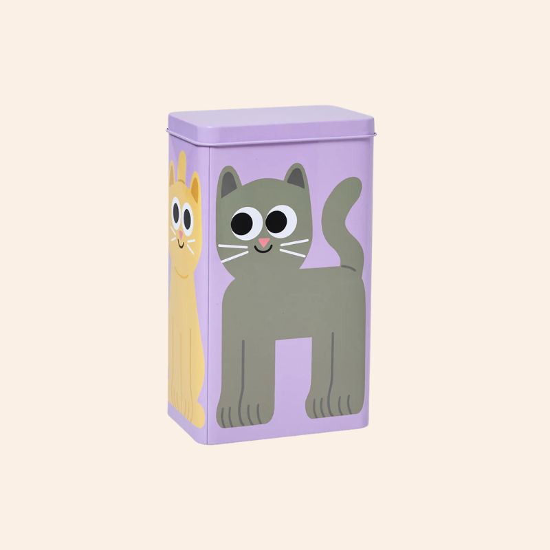 Coffee Tin - Cats