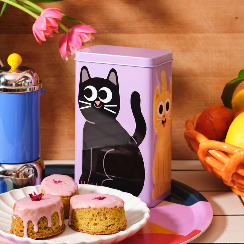Coffee Tin - Cats