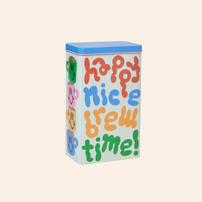 Coffee Tin - Happy Nice Brew