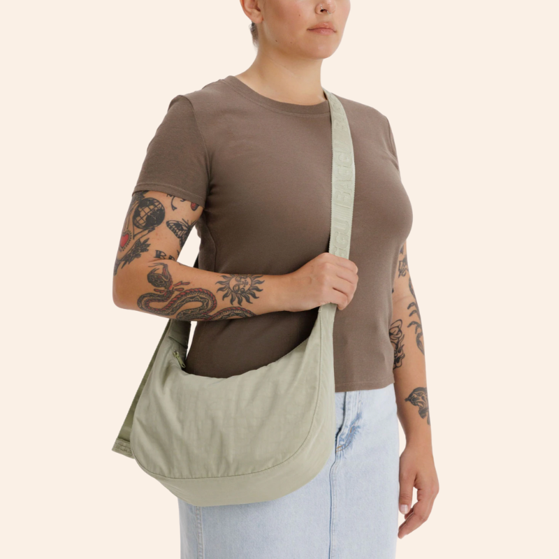 Baggu Crescent Bag - Celadon