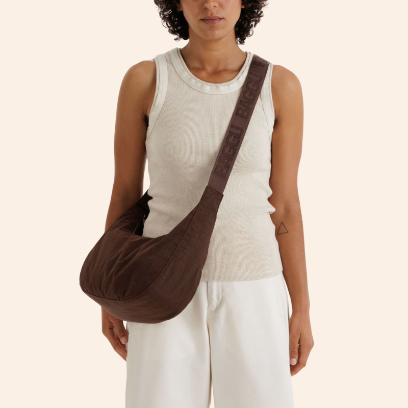 Baggu Crescent Bag - Coffee