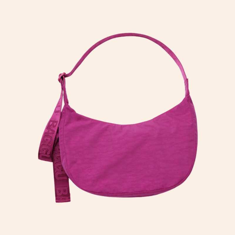 Baggu Crescent Bag - Deep Fuchsia