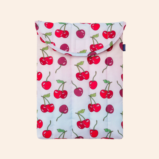 Baggu Laptop Sleeve - Cherries