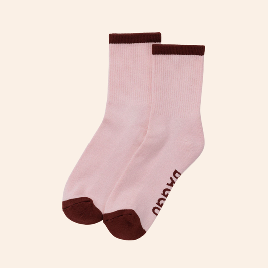 Baggu Ribbed Socks - Blush Mix