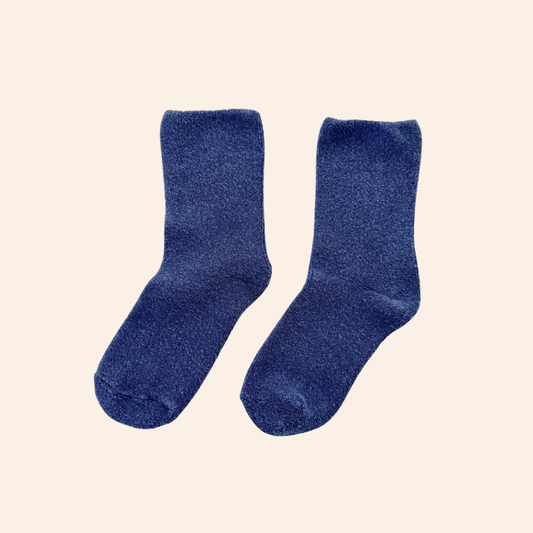Cloud Socks -Bijou Blue