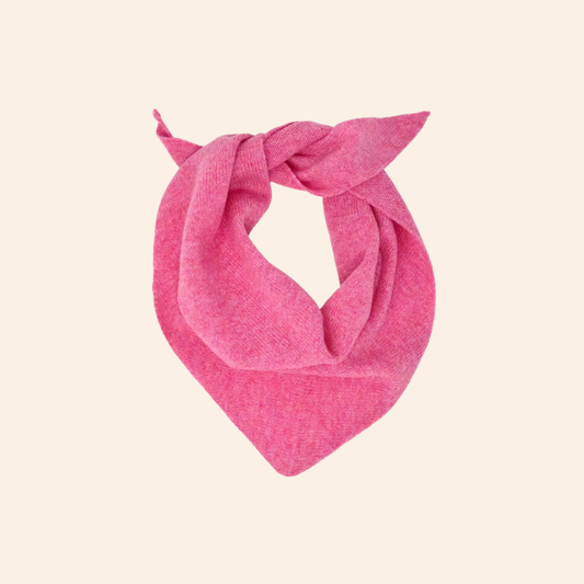 Triangle Neck Scarf - Blush Pink