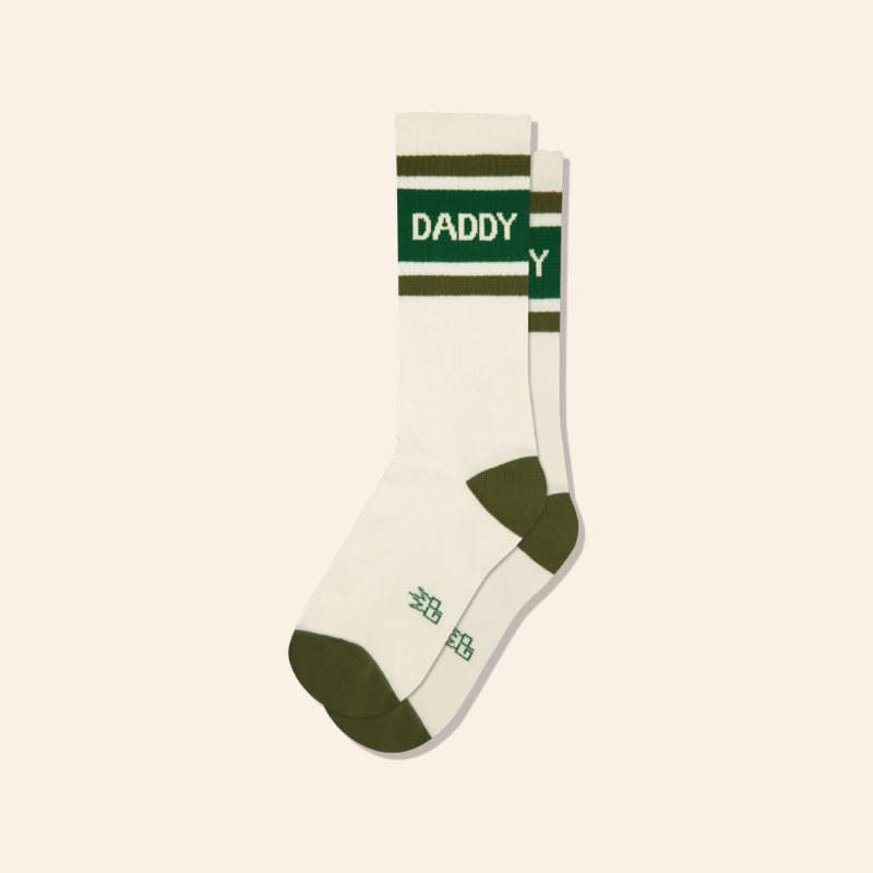 Ribbed Crew Socks - Daddy