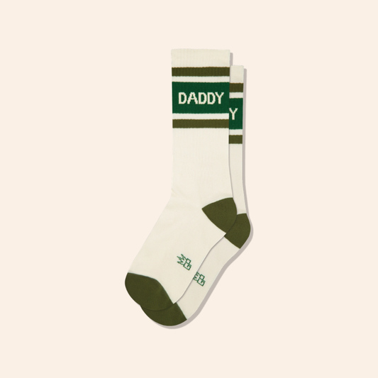 Ribbed Crew Socks - Daddy