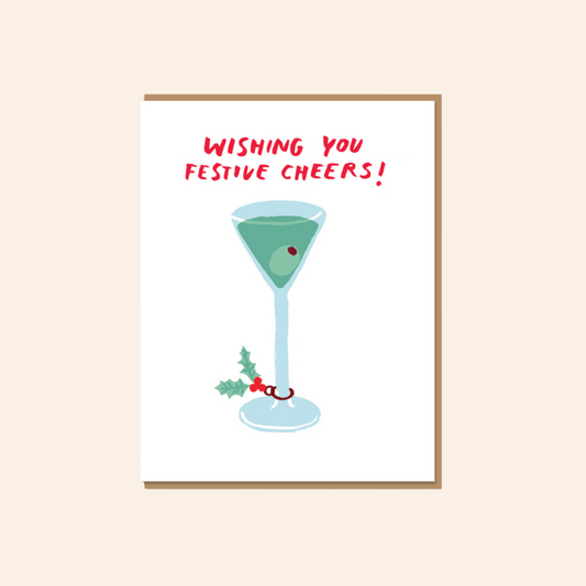 Festive Martini Card