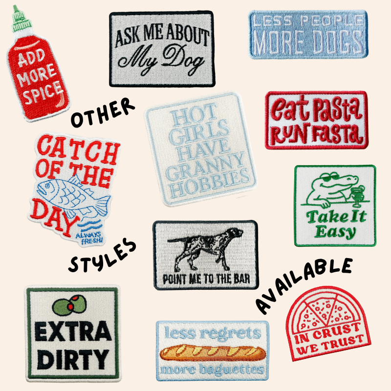 Field Trip Iron-On Patches
