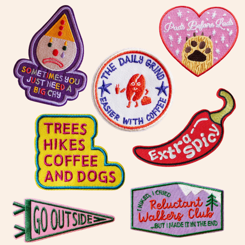 Finest Imaginary Iron-On Patches