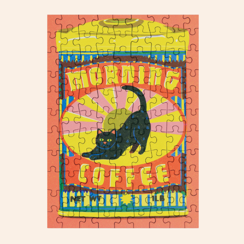 Mini Jigsaw Puzzle - Morning Coffee