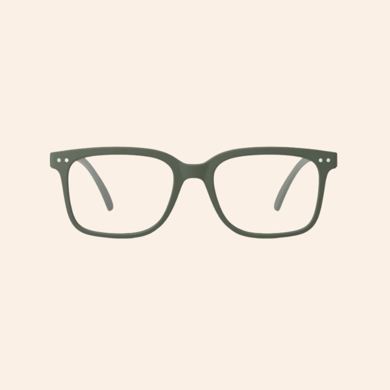 L Reading Glasses - Khaki