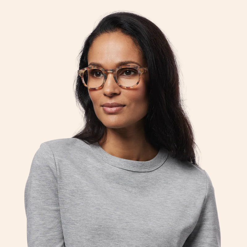 C Reading Glasses - Blue Tortoise