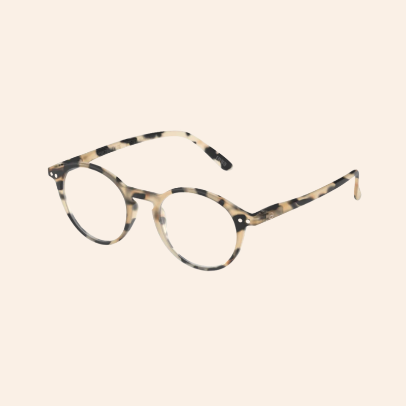 D Reading Glasses - Light Tortoise