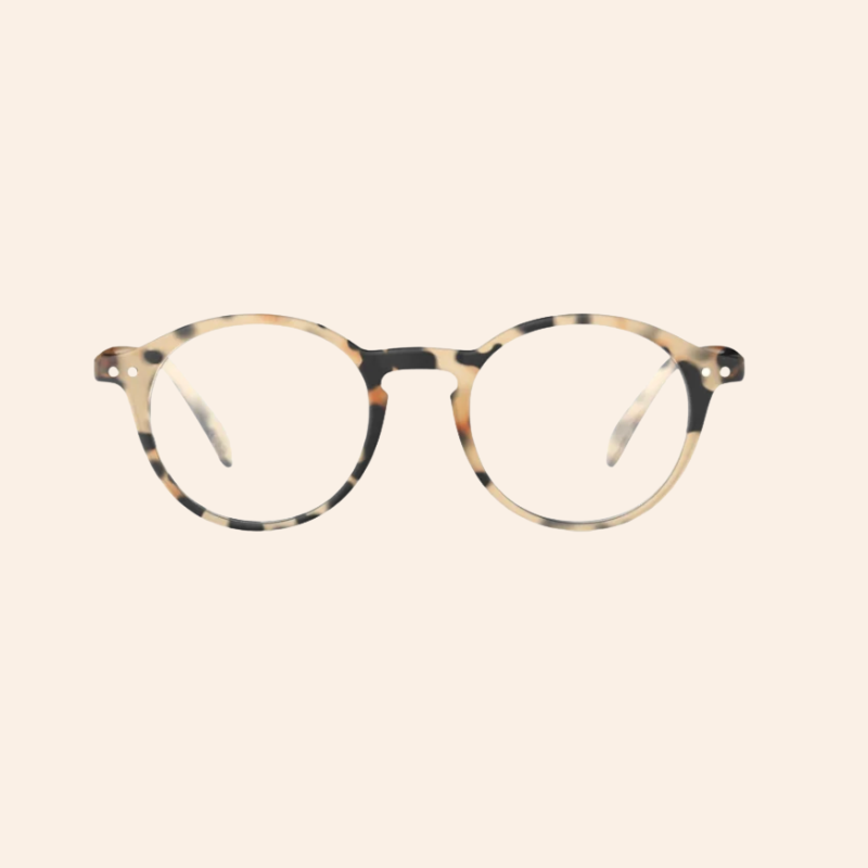 D Reading Glasses - Light Tortoise