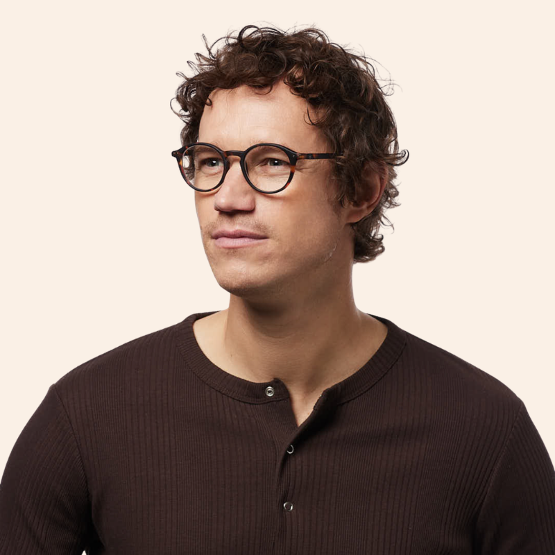 D Reading Glasses - Tortoise