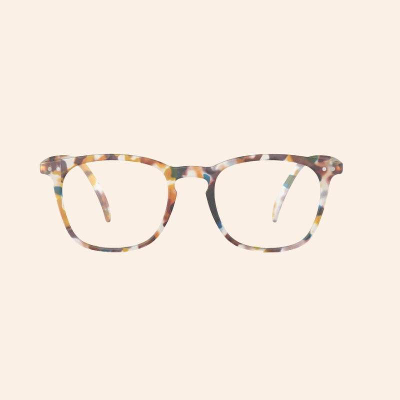 E Reading Glasses - Blue Tortoise