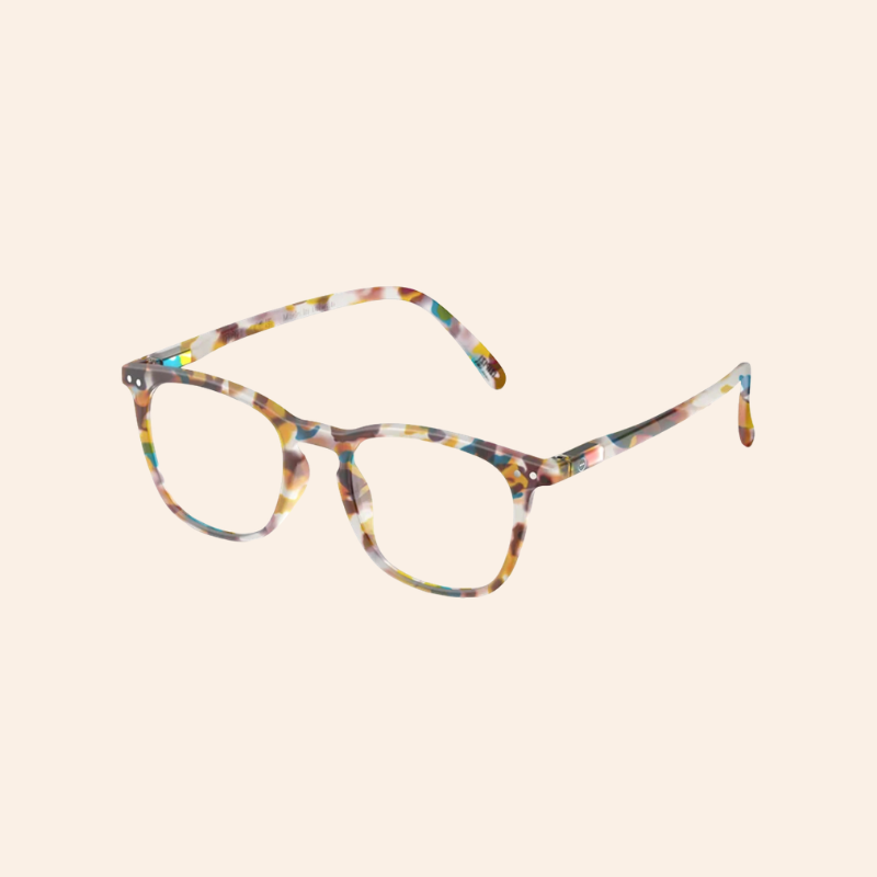 E Reading Glasses - Blue Tortoise