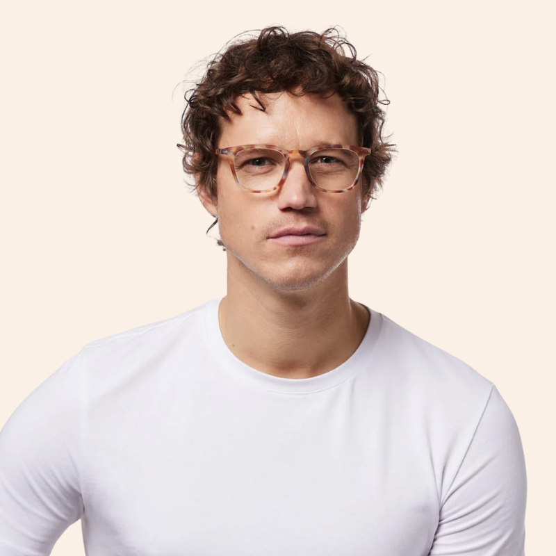 E Reading Glasses - Blue Tortoise