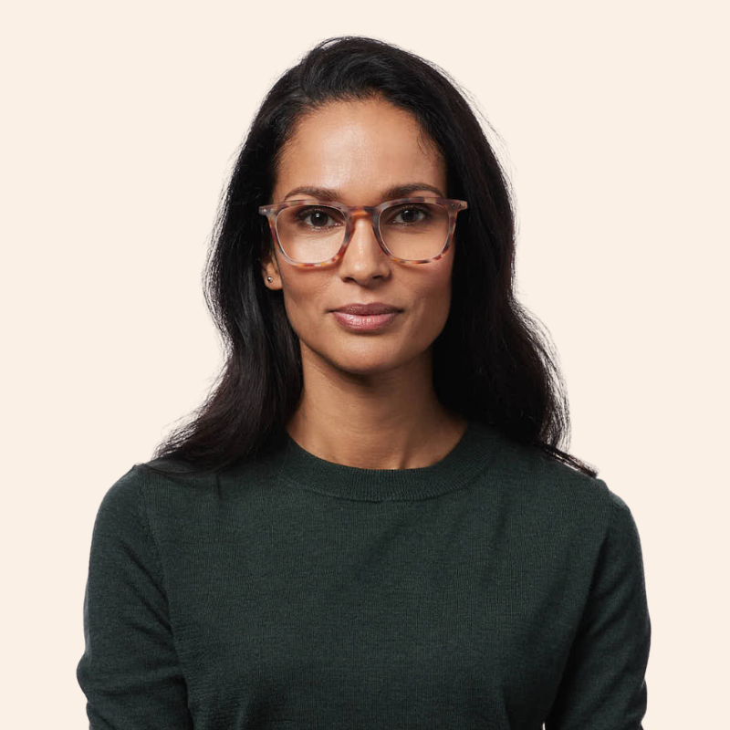 E Reading Glasses - Blue Tortoise