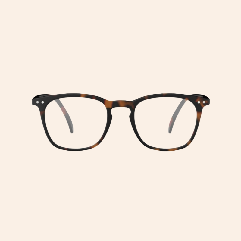 E Reading Glasses - Tortoise