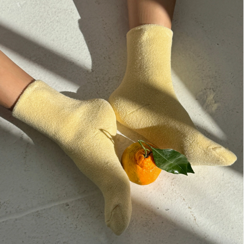 Cloud Socks - Lemon Water