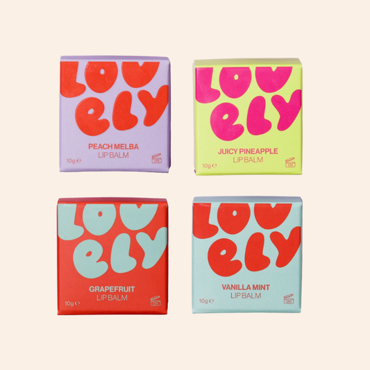 Lovely Skincare Lip Balm - multiple scents available