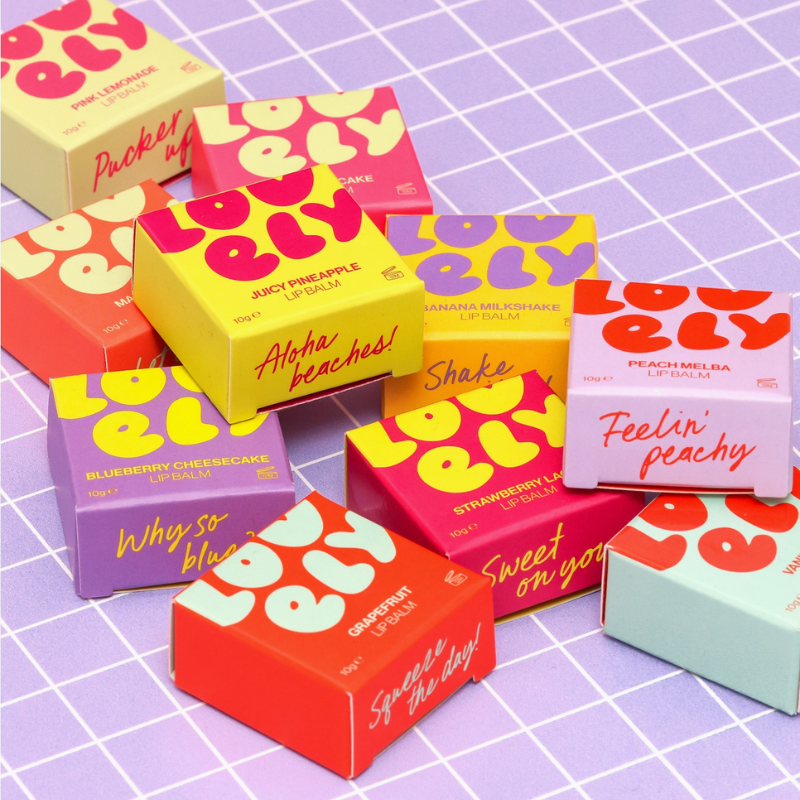 Lovely Skincare Lip Balm - multiple scents available