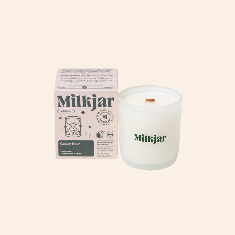 Milkjar Candle - Golden Hour
