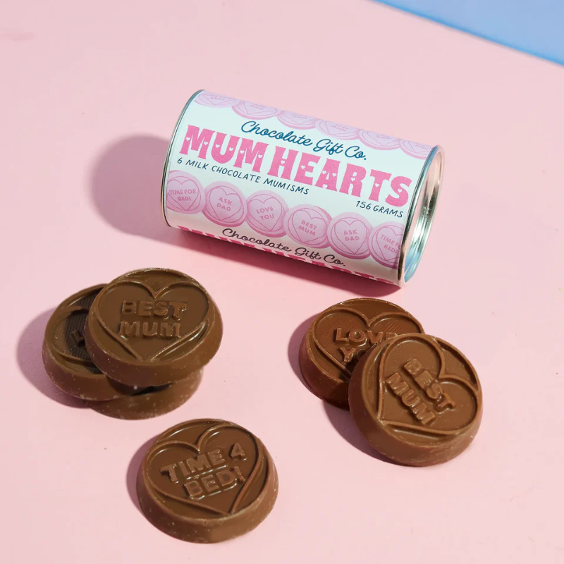 Chocolate Mum Hearts