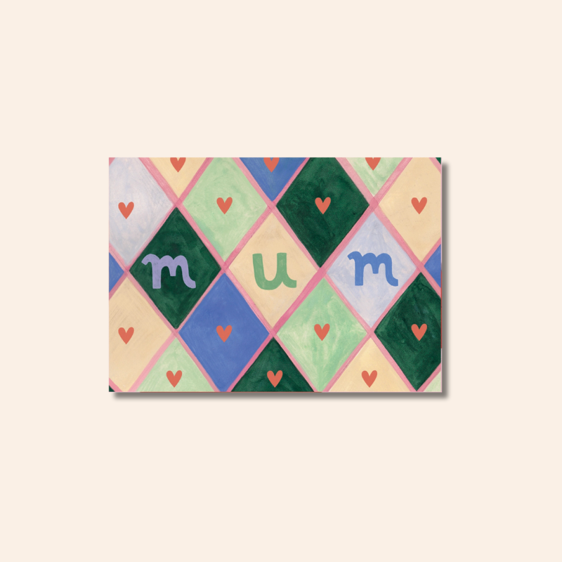 Mum Quilt Card